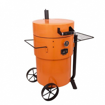 Угольный гриль  коптильня Oklahoma Joe's Drum Bronco PRO – фотография 15