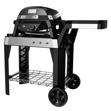  Электрический гриль Weber Pulse 1000 с тележкой – фотография 1
