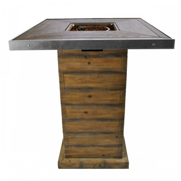 Стол-камин газовый Сlifton Comfort Standing Table Lime – фотография 1