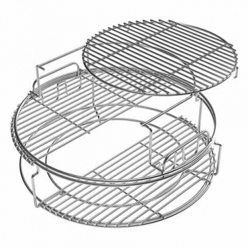  Набор многоуровневых стальных решеток для гриля Big Green Egg L – фотография 2
