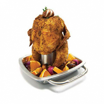  Жаровня для курицы с поддоном Broil King – фотография 2