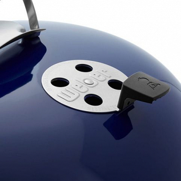 Угольный гриль  Weber Master-Touch GBS C-5750 синий океан – фотография 8