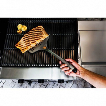  Стальная лопатка для гриля широкая Char Broil – фотография 5
