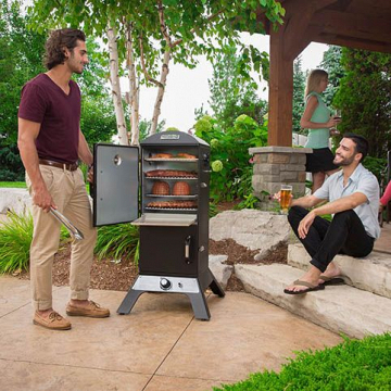 Газовый гриль  Коптильня Vertical Gas Smoker – фотография 4