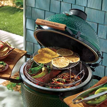 Керамический гриль  Big Green Egg S – фотография 4